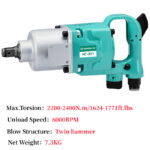 Pneumatic Impact Wrench 2400N.m - Oil & Gas - 青岛立费特机械科技有限公司